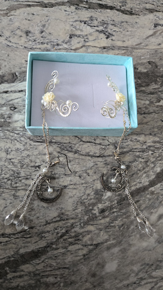 Lunar Fantasy Ear Cuffs