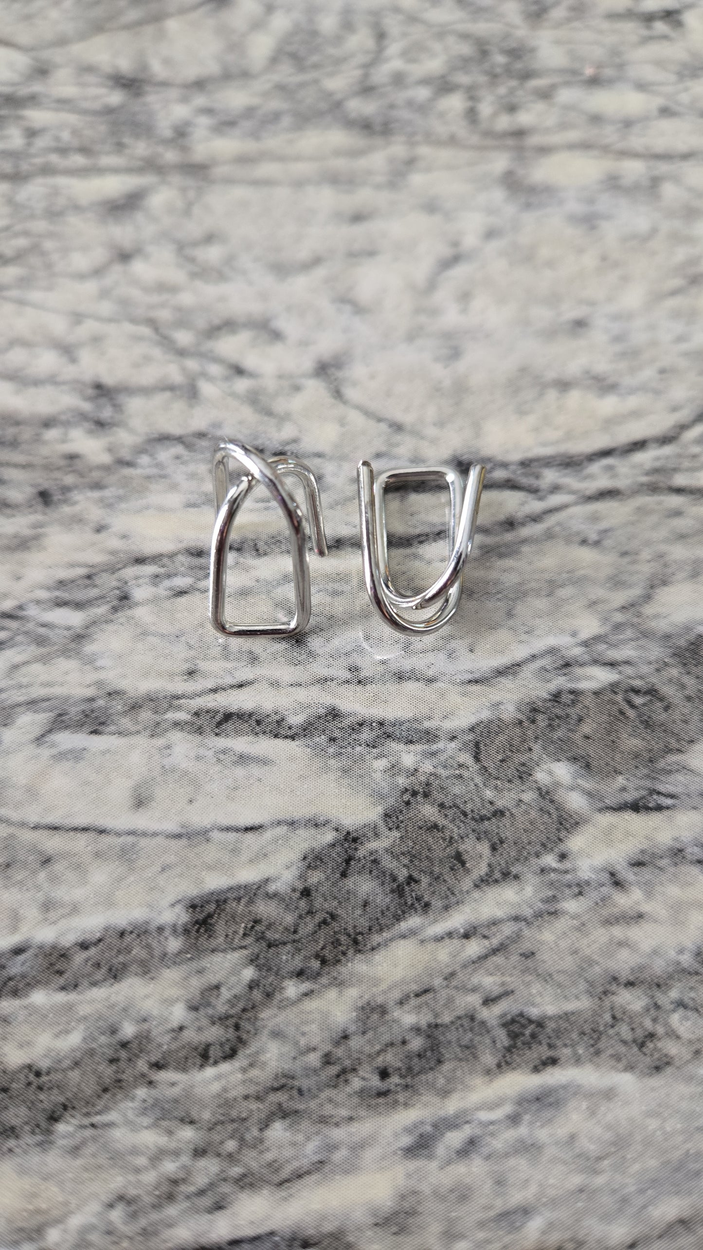 Assorted Silver Ear Cuff Set