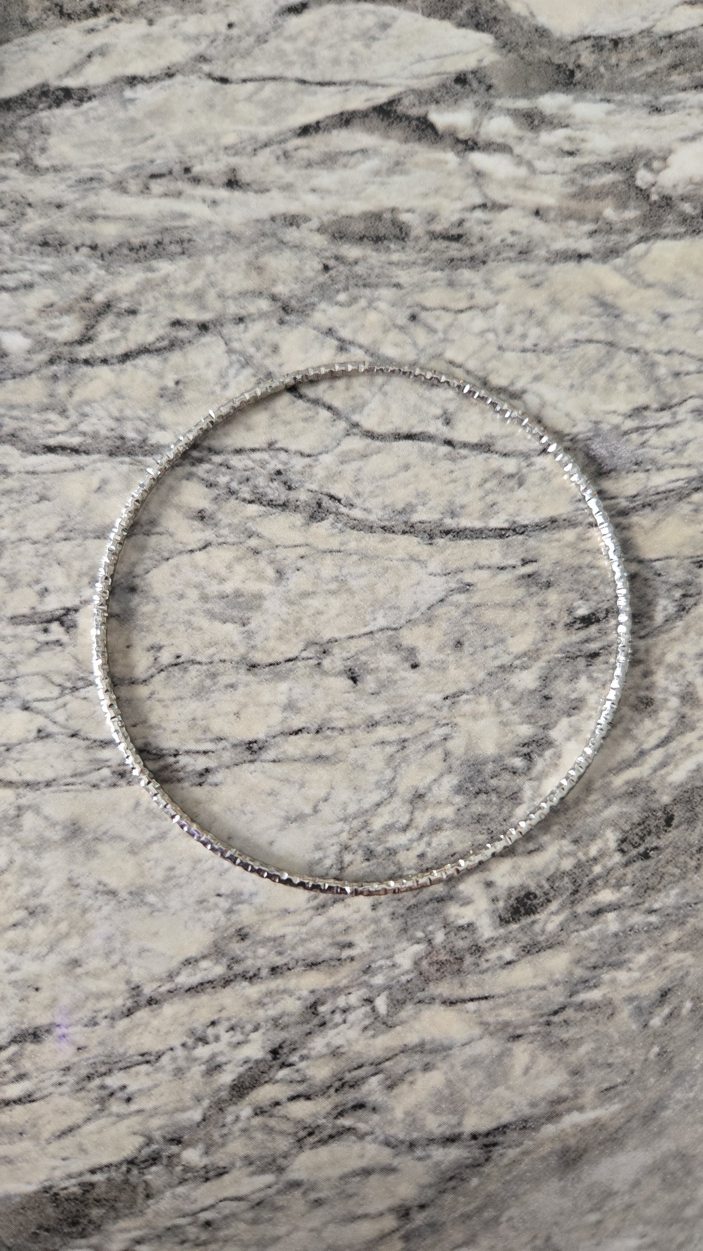 Silver Bangle Harmony Set